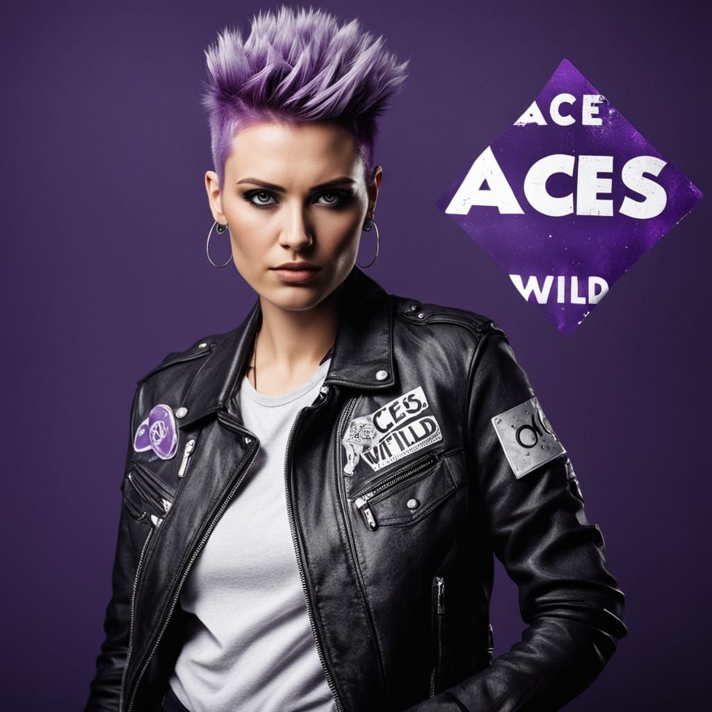 Confident Young Asexual Rocker