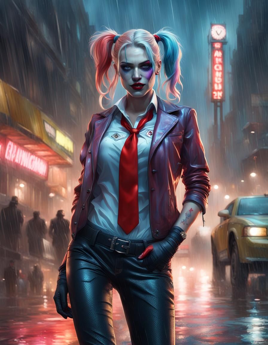 Harley looking for a fight!