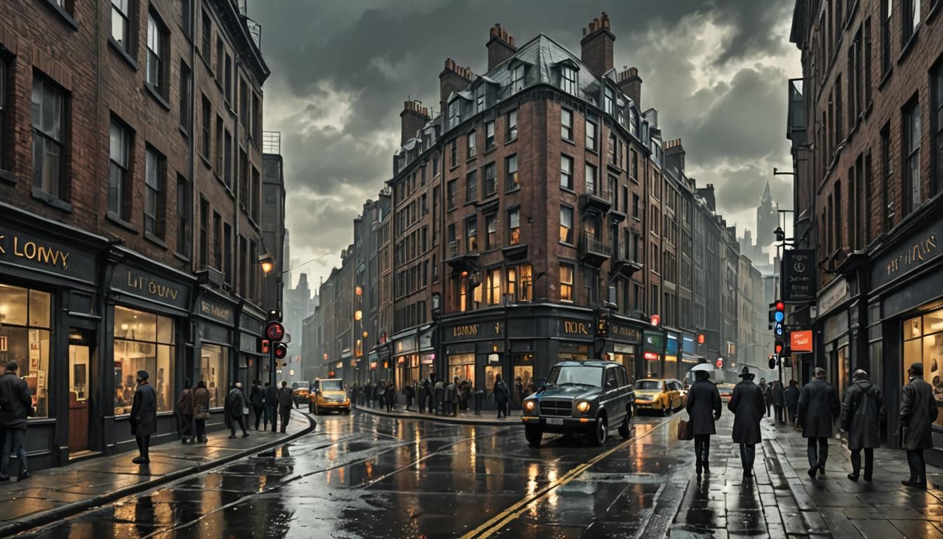 City Streets in Detailed Industrial Style