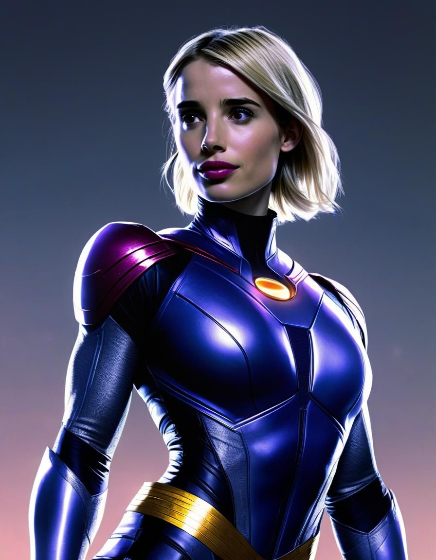 Saturn Girl: Comic Book Heroine in Cinematic Style