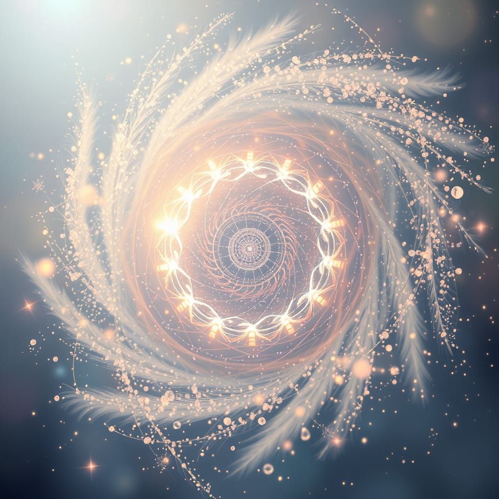 Ethereal Fairy Dust Wheel in Cosmic Colors