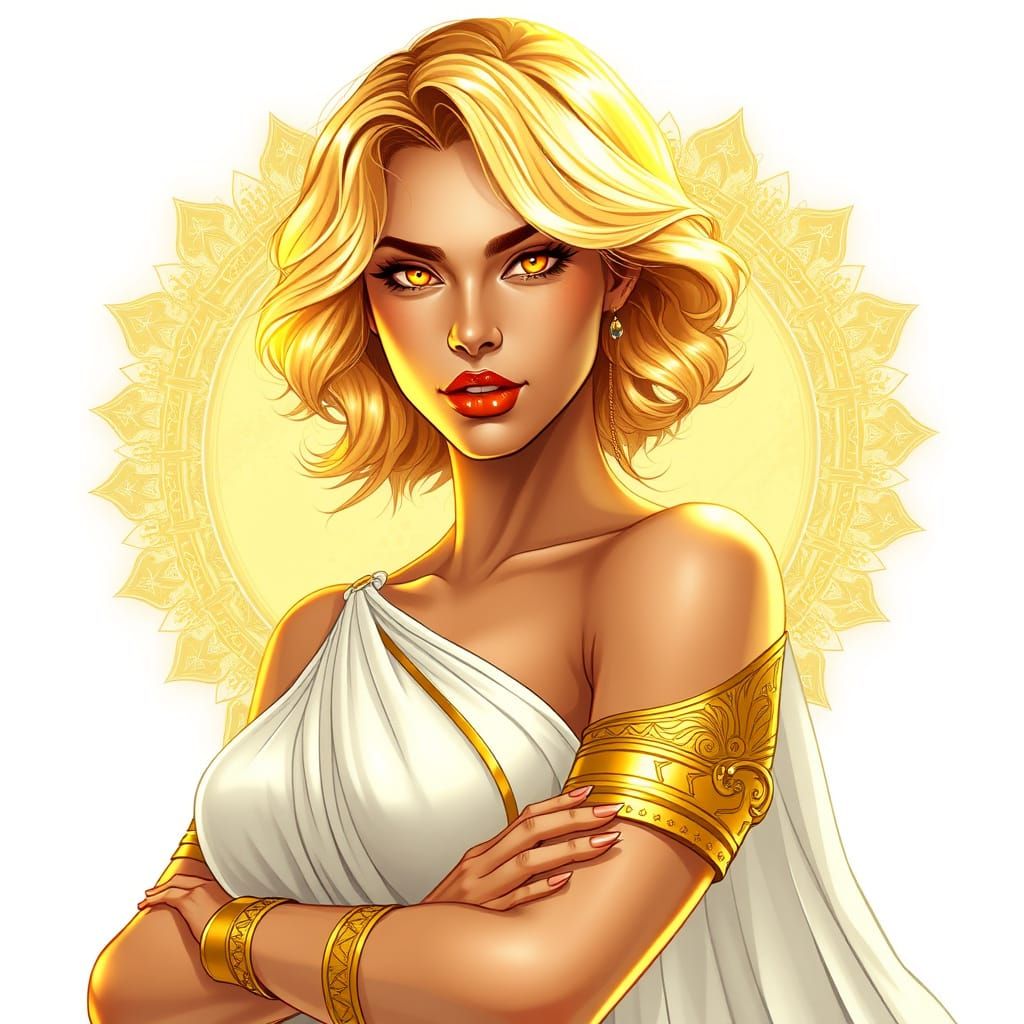 Golden Goddess of Light
