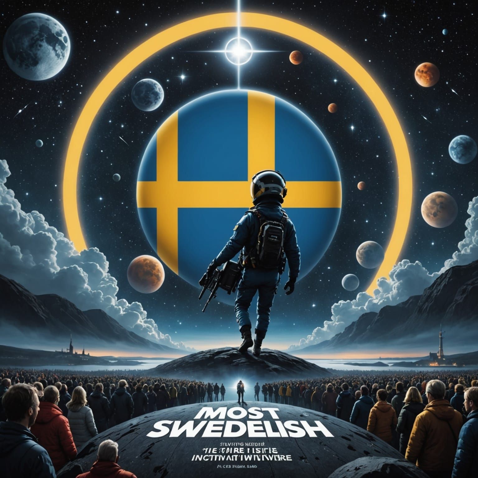 Iconic Swedish Culture in the Cosmos