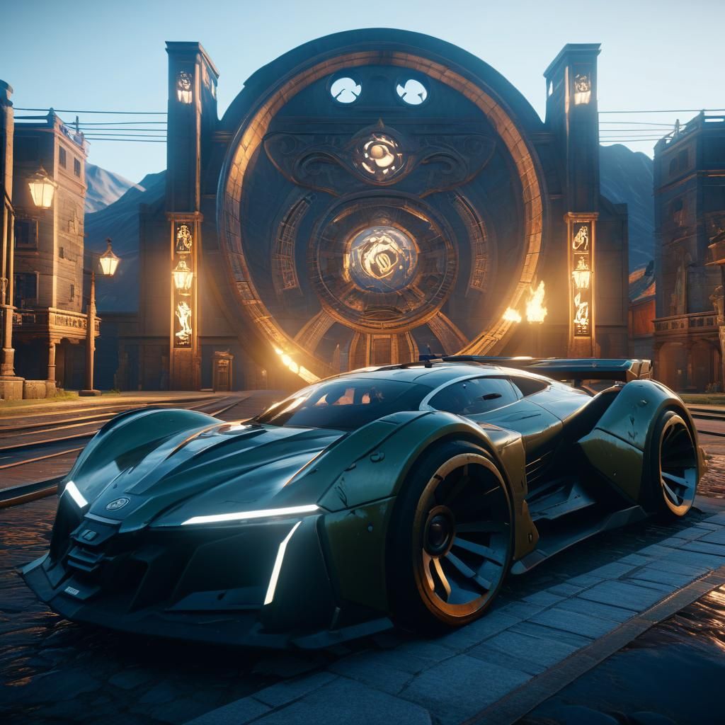 Epic 3D Videogame Graphics in 8K Resolution