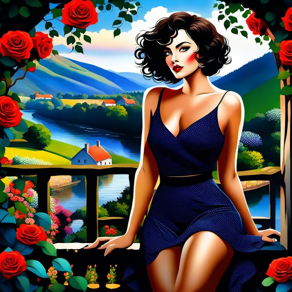 A captivating flower in flowers