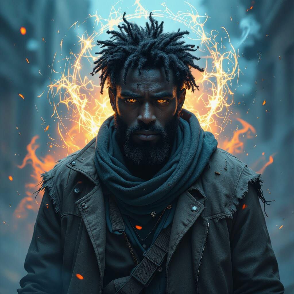 Mystical Hobo Portrait in Unreal Engine 5