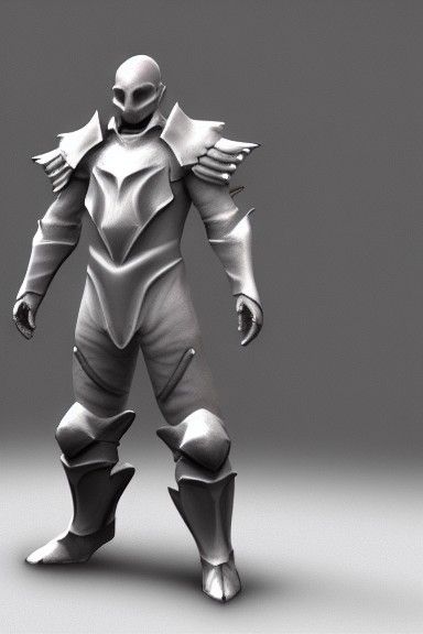 Jin Sakai Ghost Armor: 3D Artstation Render