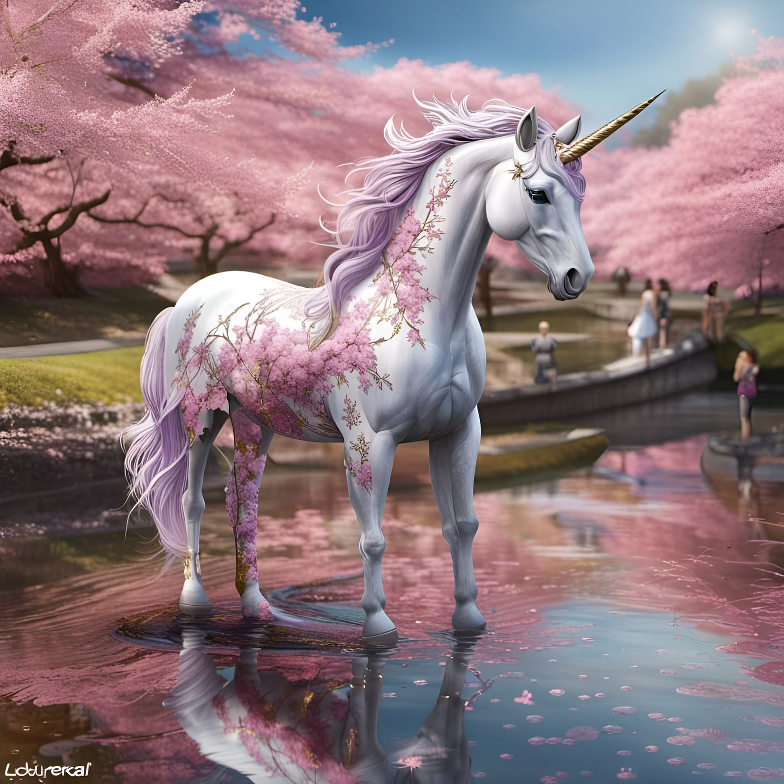 Cherry Blossom Unicorn #1ap, Masterplayer