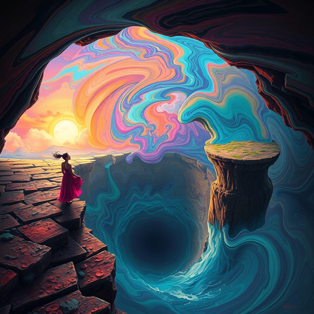 Surreal Dreamscape of a World in Turmoil