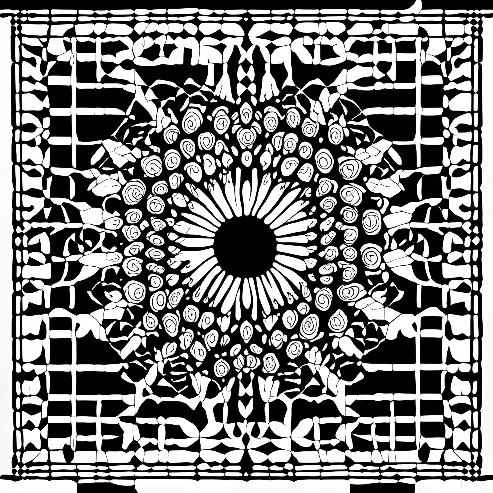 Eldritch Portrait in Expressionist Style