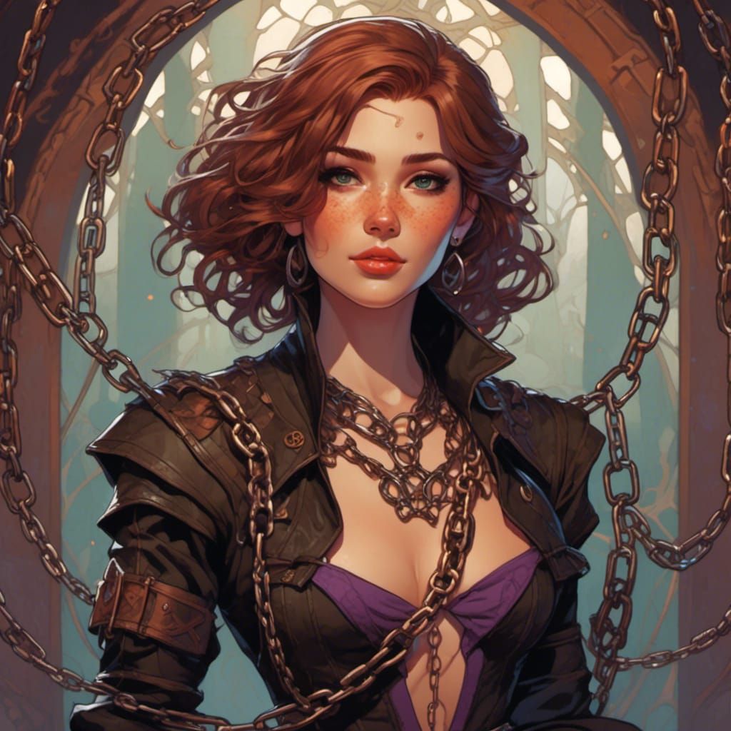 Chained Woman: A Study in Restraint