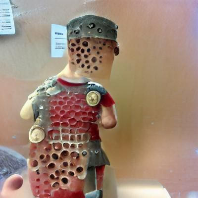 Disturbing Roman Soldier with Trypophobia