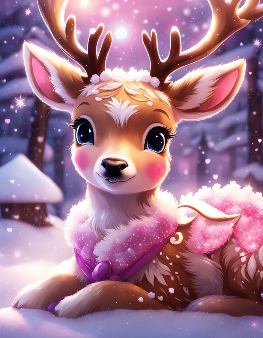 Cute Christmas Reindeer