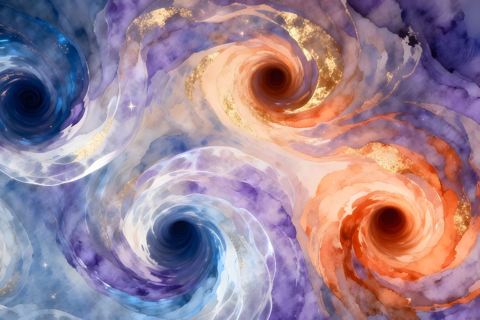 Enhanced Spiral Maelstroms with Removed Stars