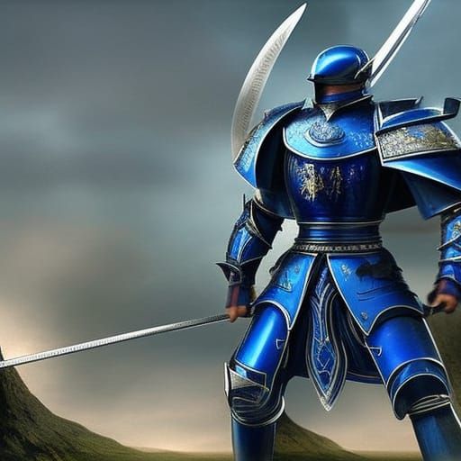 Boba Fett but Medieval