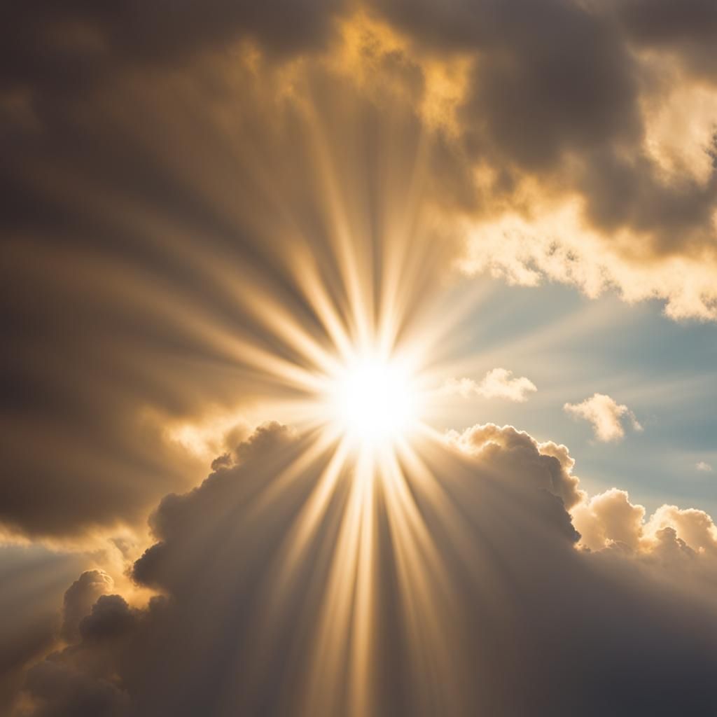 Divine Balls of Fire in Heavenly Light