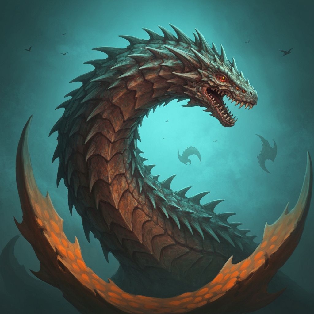 Giant Kraken Sea Monster Concept Art