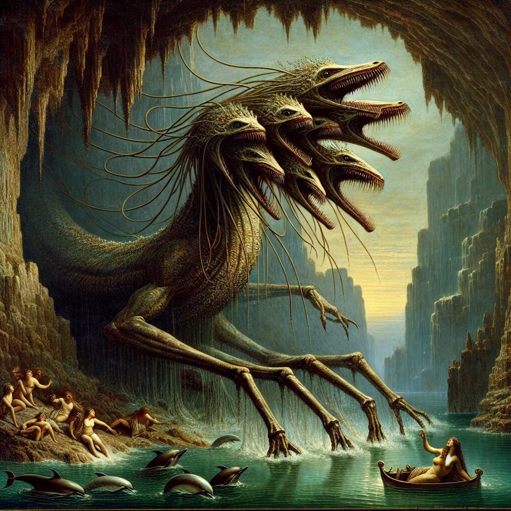 Scylla's Hunt: A Greek Mythological Horror