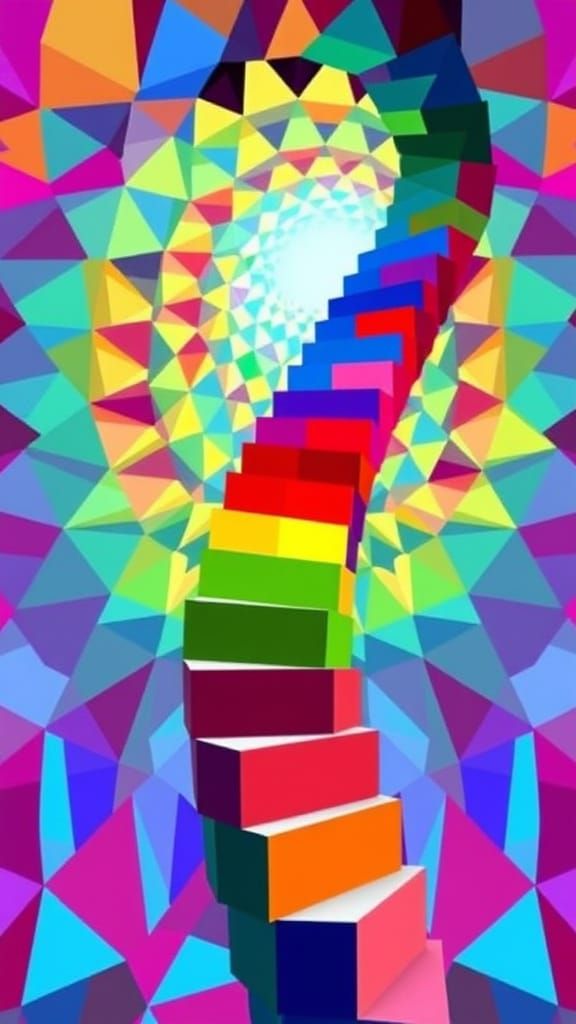 Abstract Vertigo Art