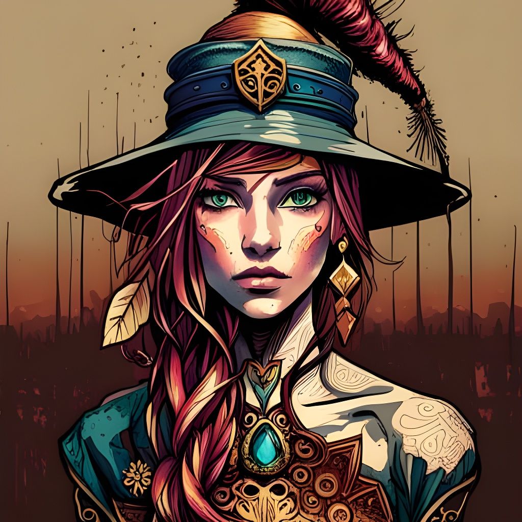 Warrior Princess Zelda with Fancy Hat