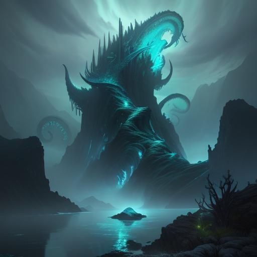 Sea Dragon vs. Cthulhu: Epic Ocean Battle