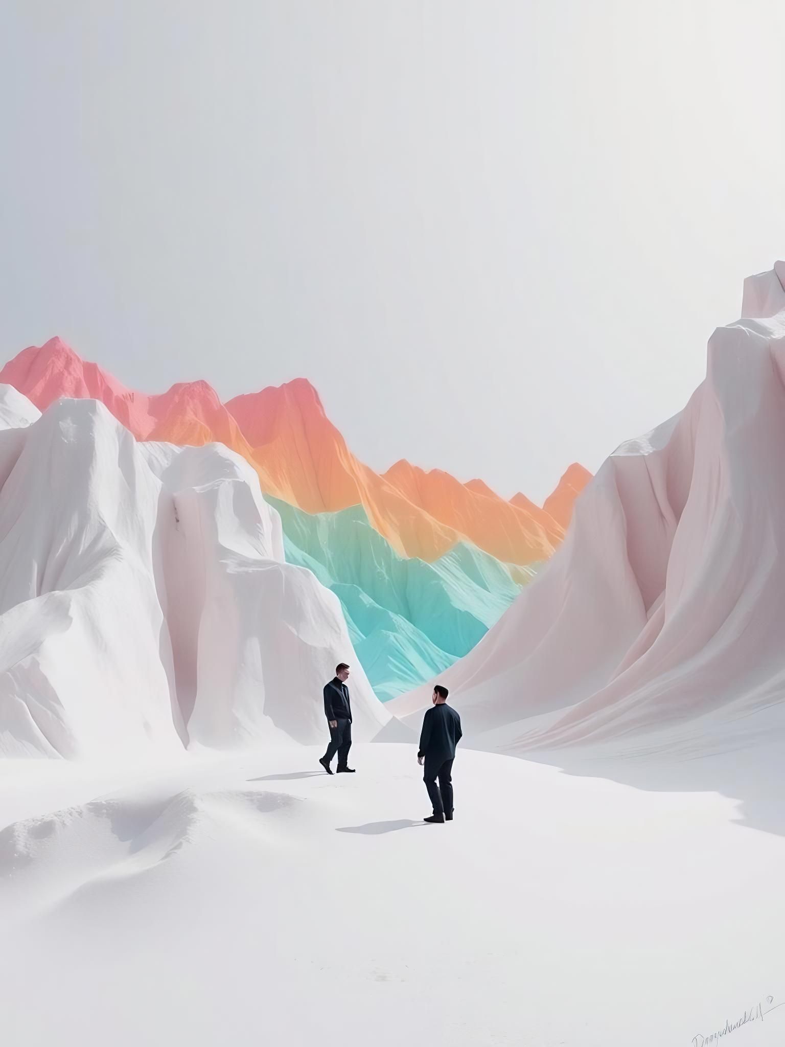 Minimalist Automotism: Surreal Color Society