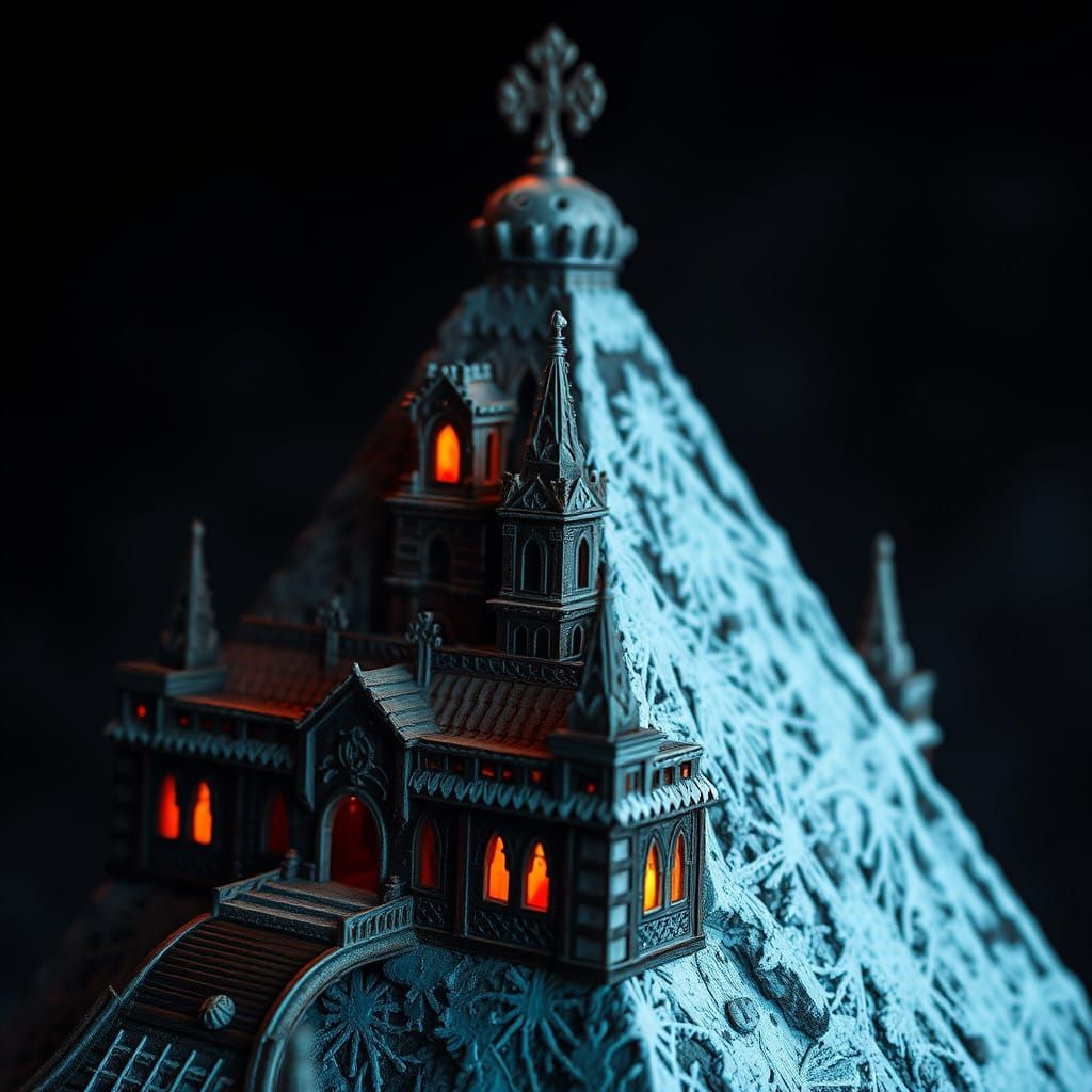 Ethereal Winter Cathedral