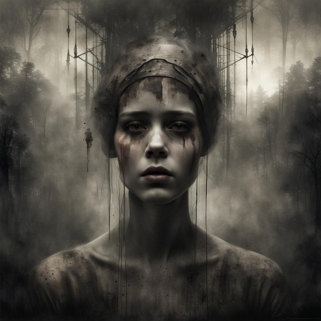 Depression Filter: A Dark Digital Art Representation