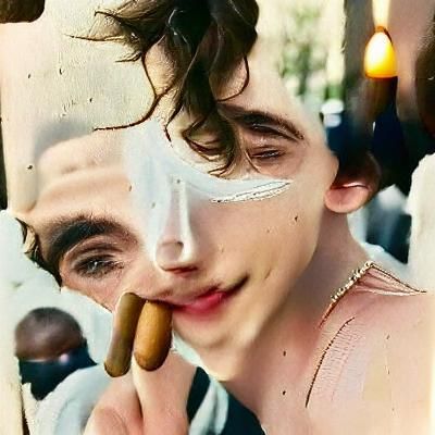 Timothée Chalamet AI Generated Portrait