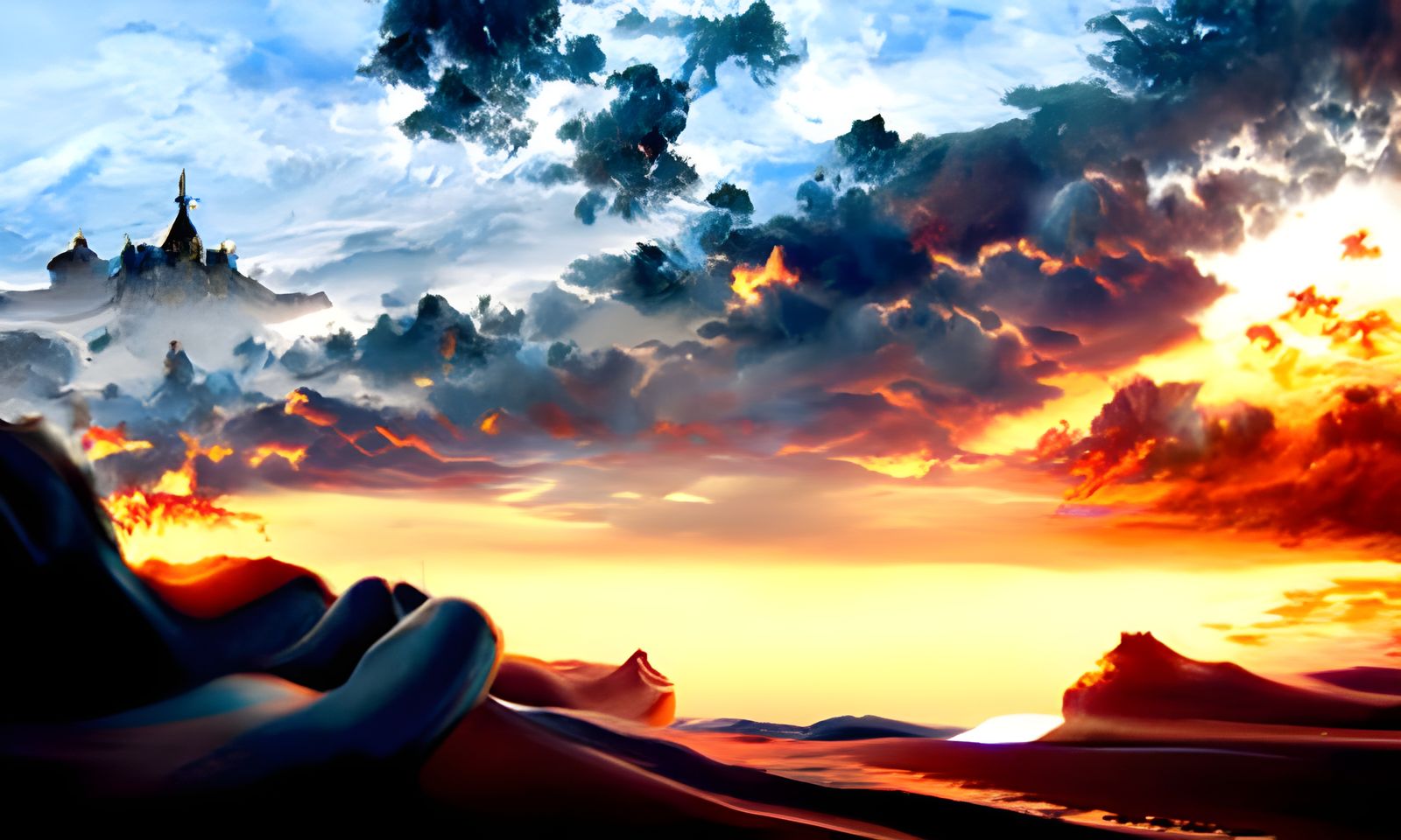 Epic Landscape of Ambition and Eternity