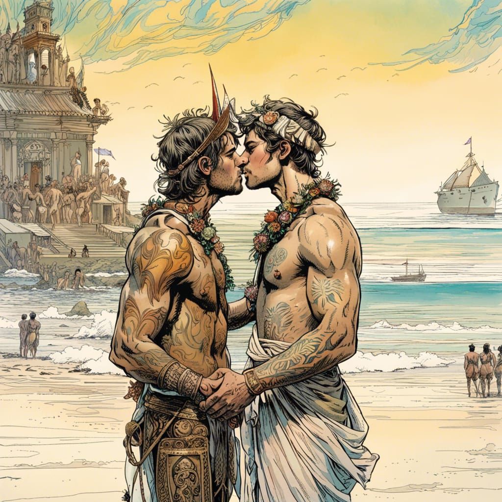 roman prince and Grecian prince