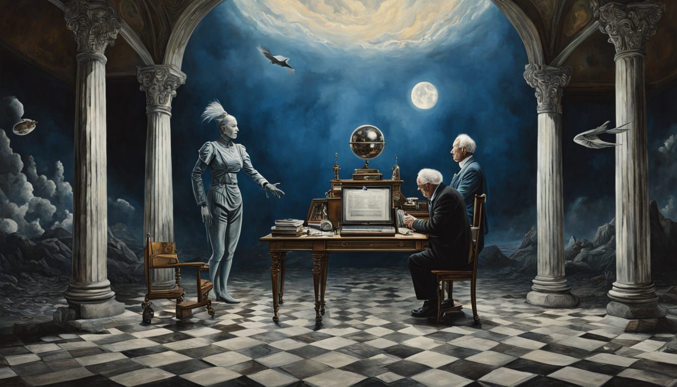 Metaphysical Surrealism: A Heartfelt Masterpiece