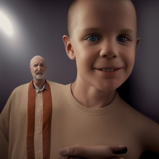 Professional Close-Up Portrait With Bokeh