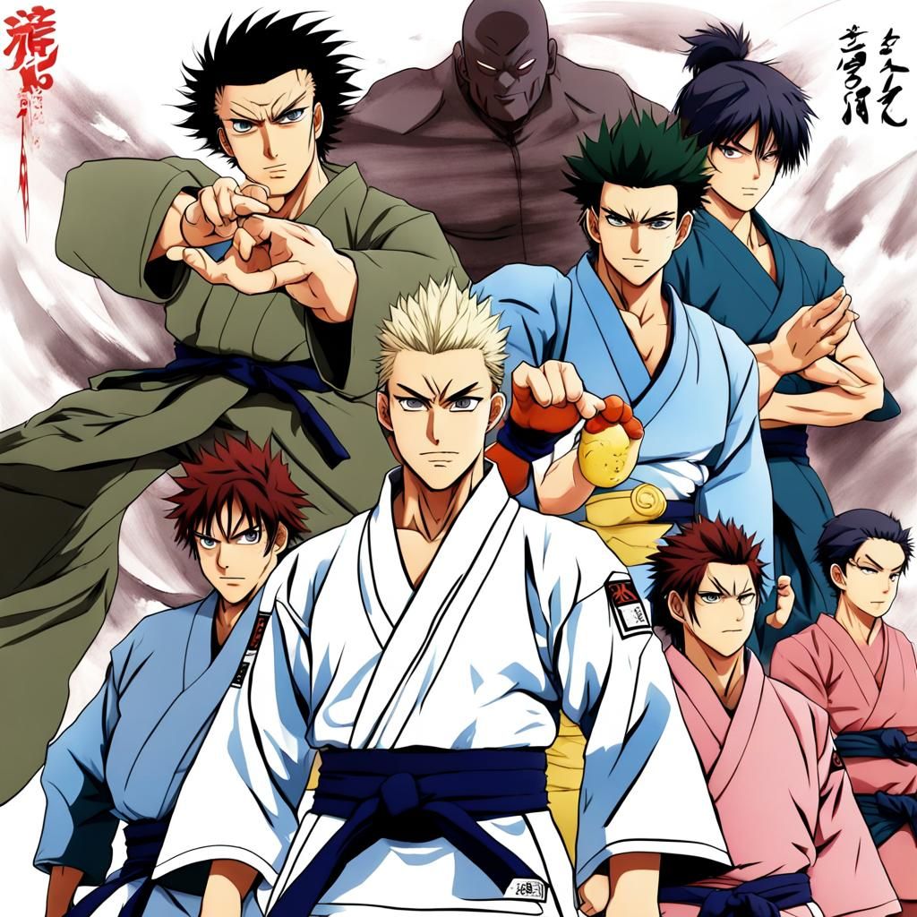 Gojo Satoru Anime Style Portrait