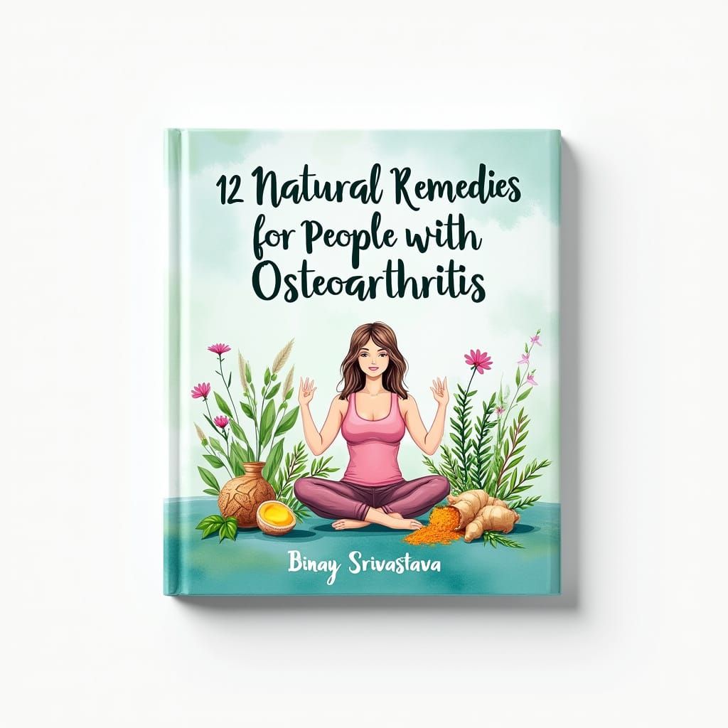 Book Cover for Natural Osteoarthritis Remedies in Soothing H...