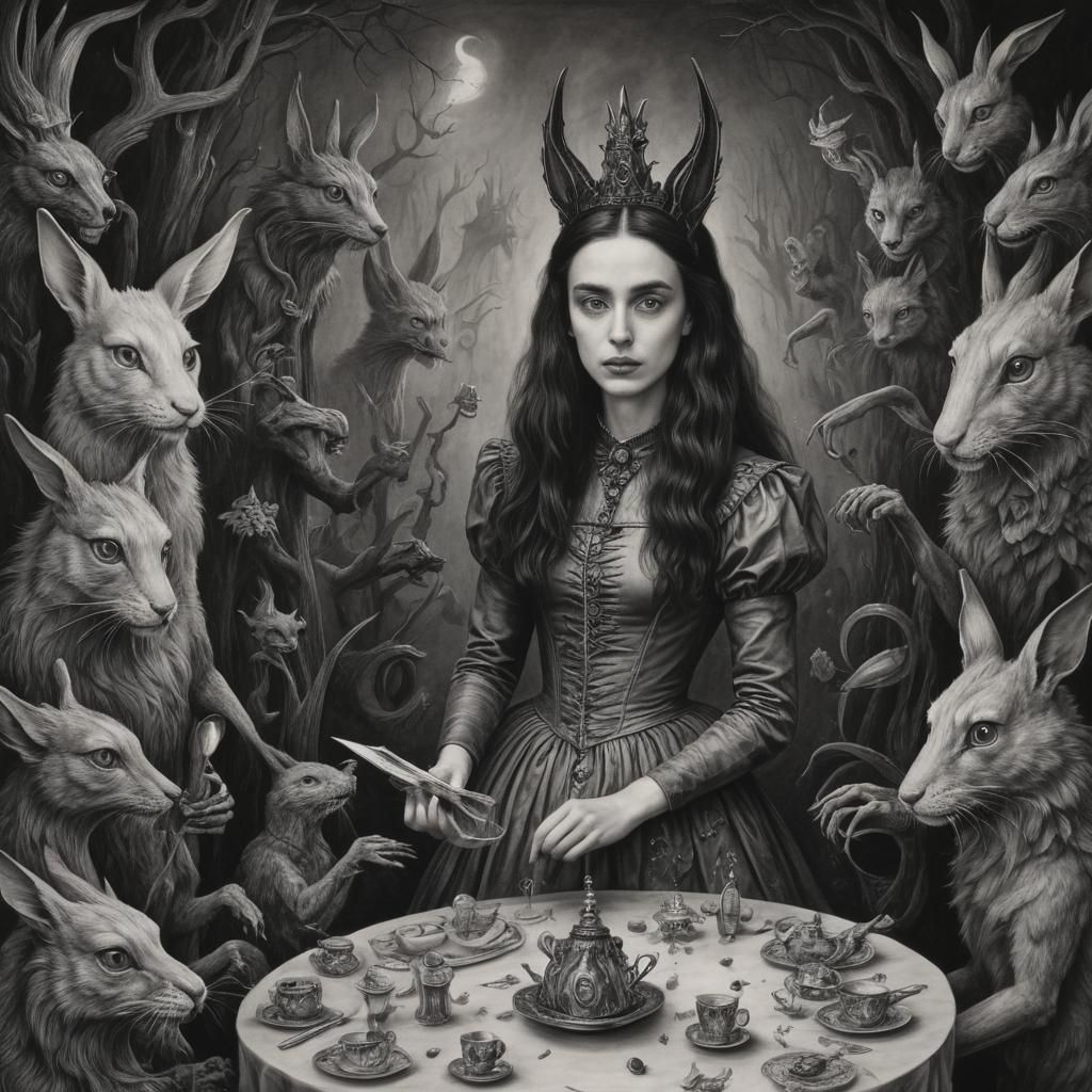 Alice in Wonderland: A Surreal Leonora Carrington Artwork