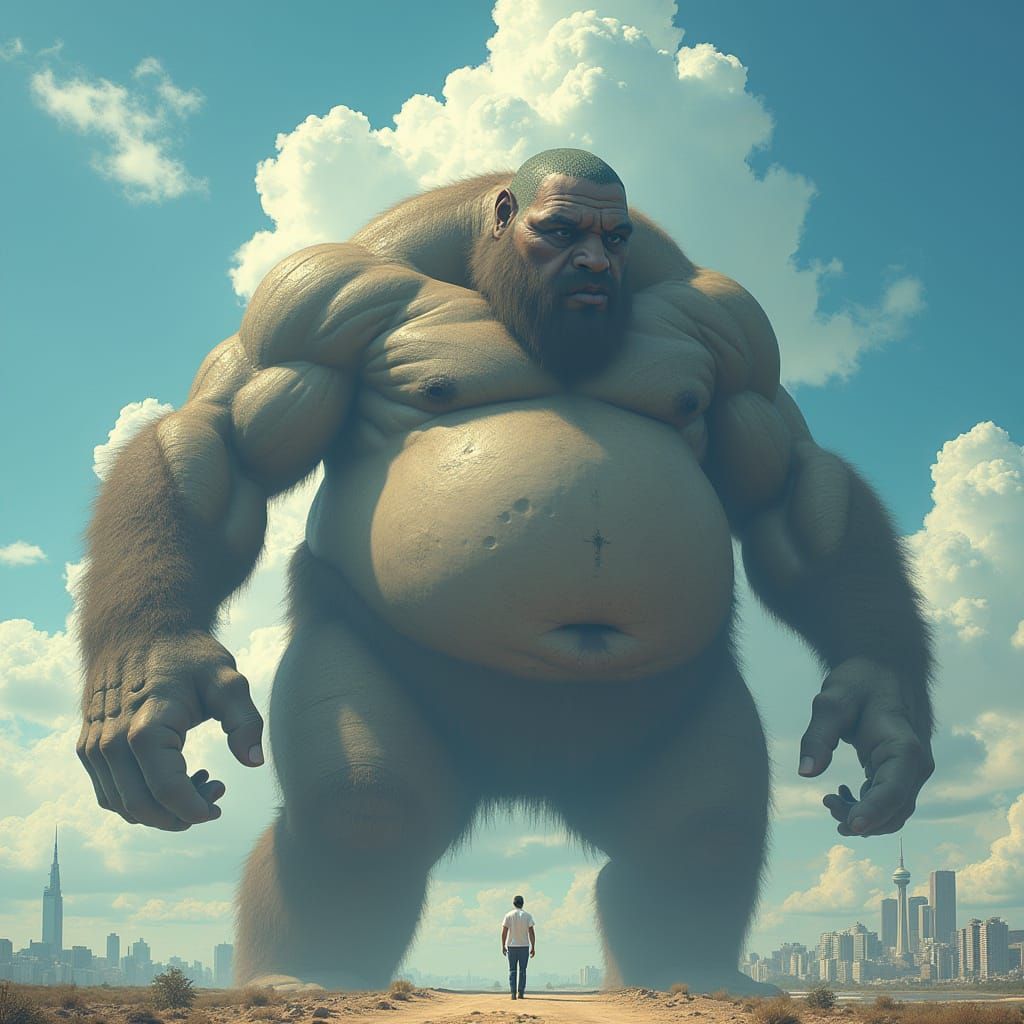 Enigmatic Giant Holds Mankind in Balance with a City in the ...