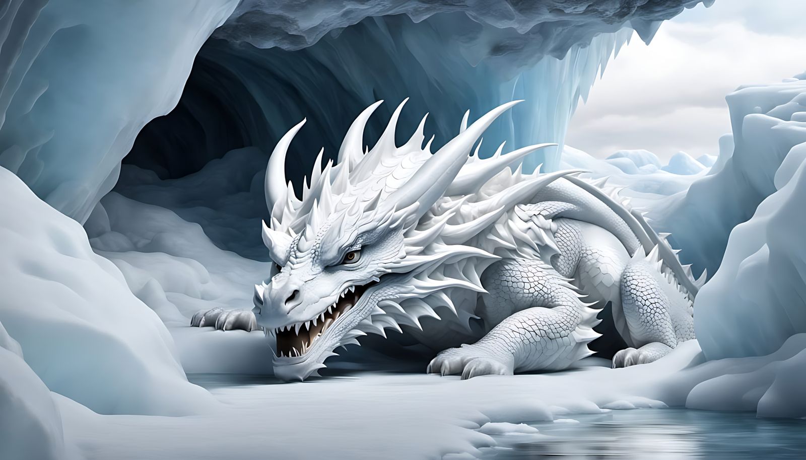 Lair of the Ice Dragon . . .