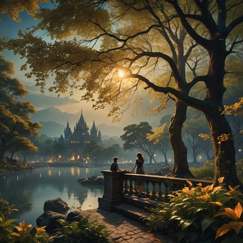 Summer Leaves: An Epic Digital Matte Painting