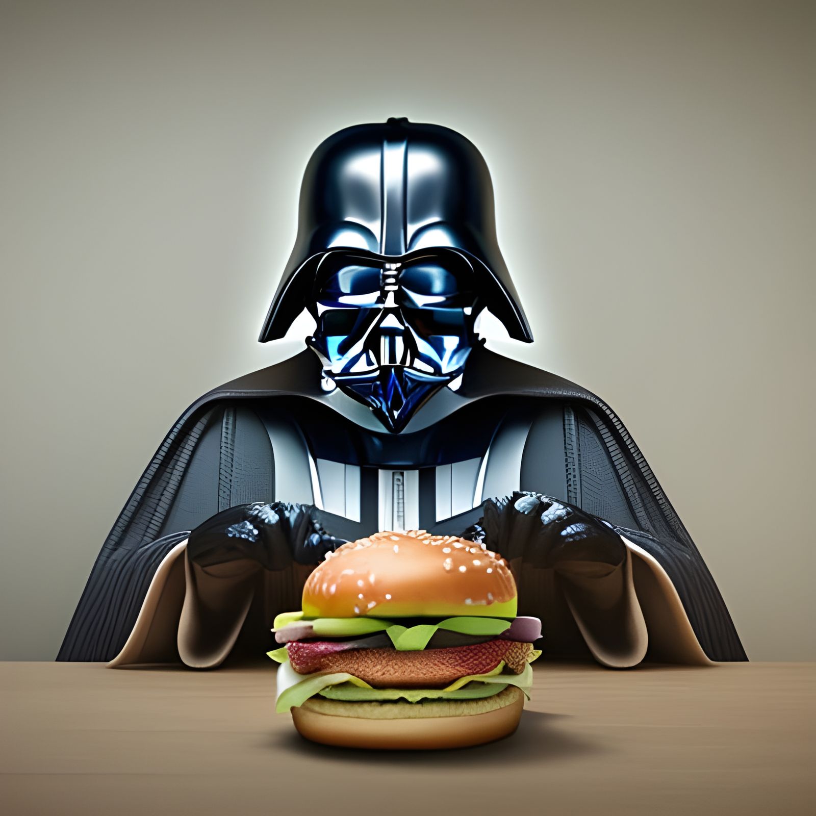 Darth Vader's McDonald's Cheeseburger Mishap