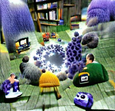 Cozy Game Microcosm in GameCube Graphics