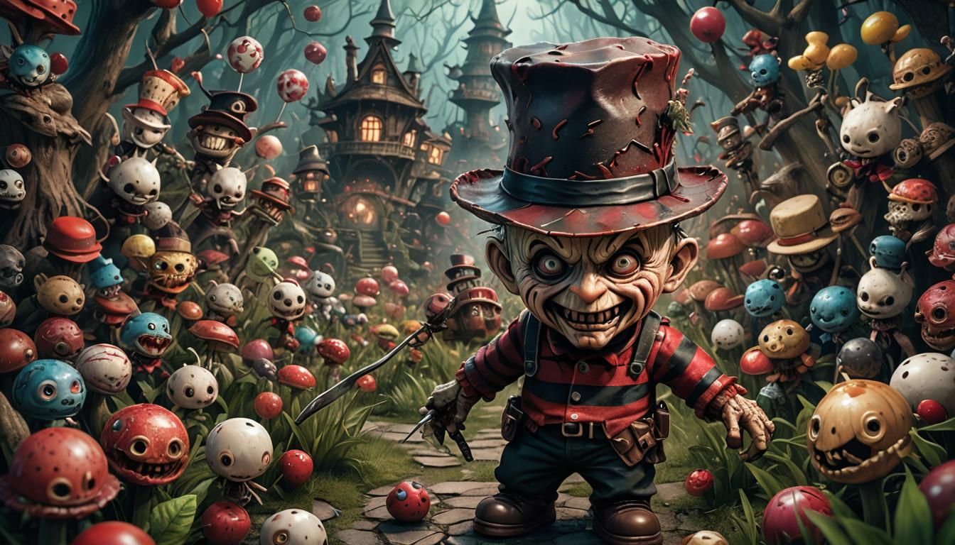 Baby Freddy Krueger in Nightmareland