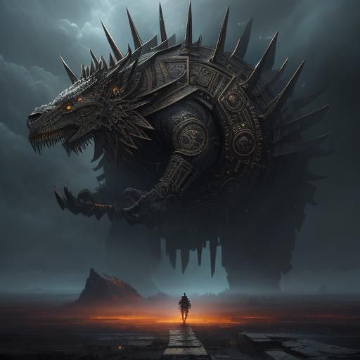 Epic Cinematic Painting: Disrespect Closes Doors