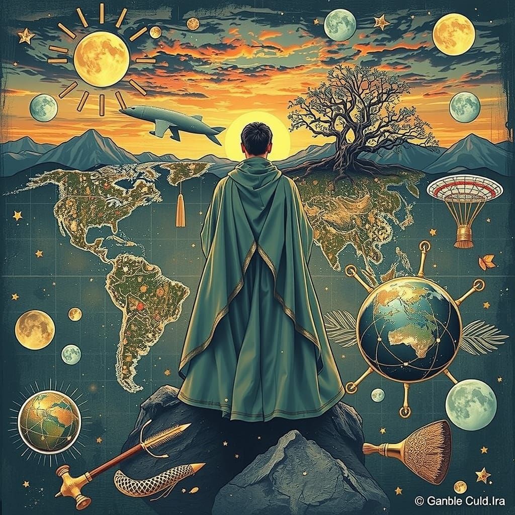 AI Generated Masterpiece of Artistic Genius