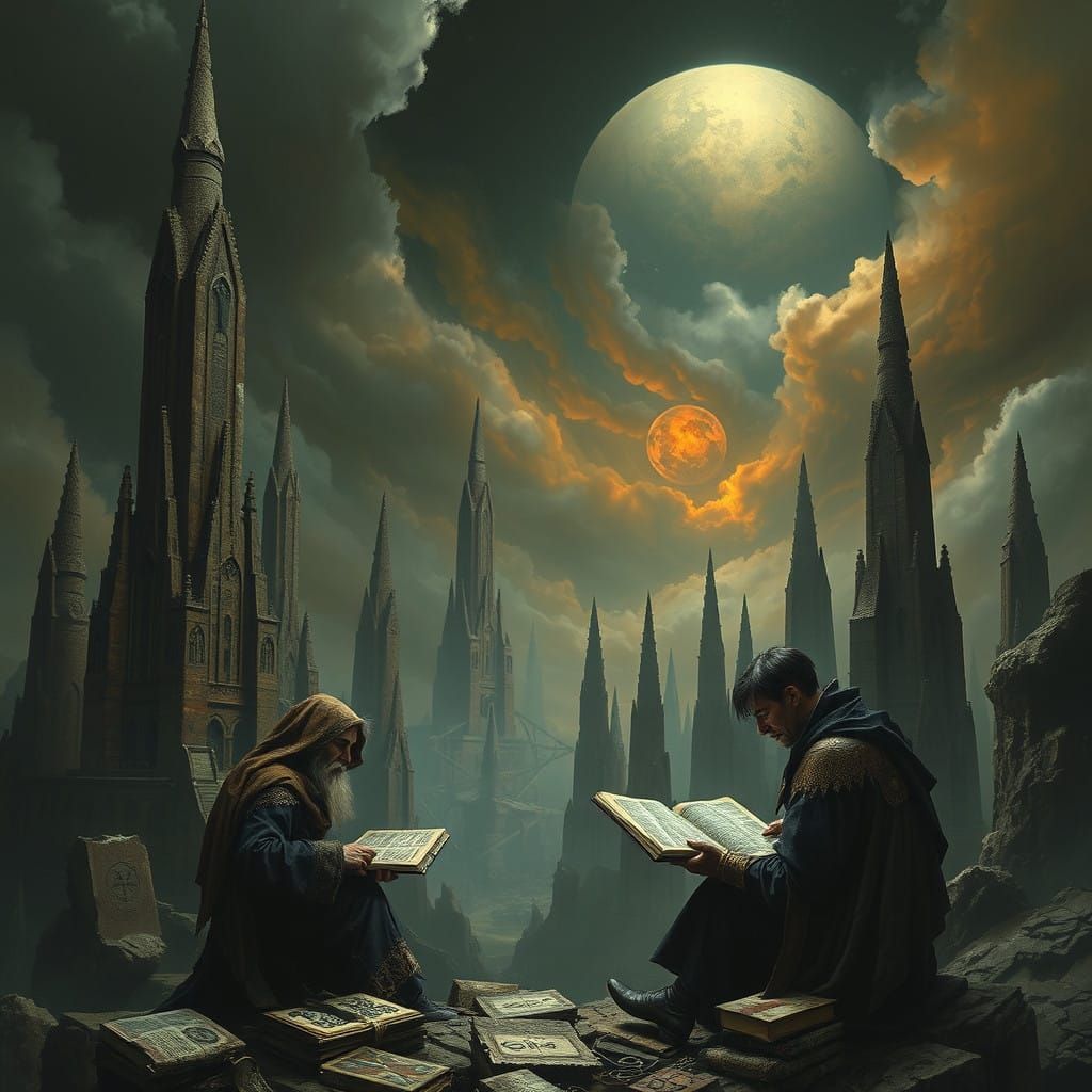 Dark Realms of Twisted Magic and Ancient Lore