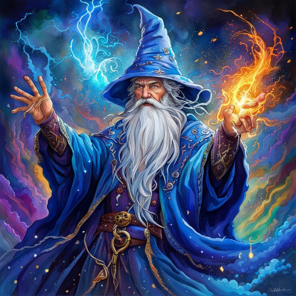 Blue Wizard