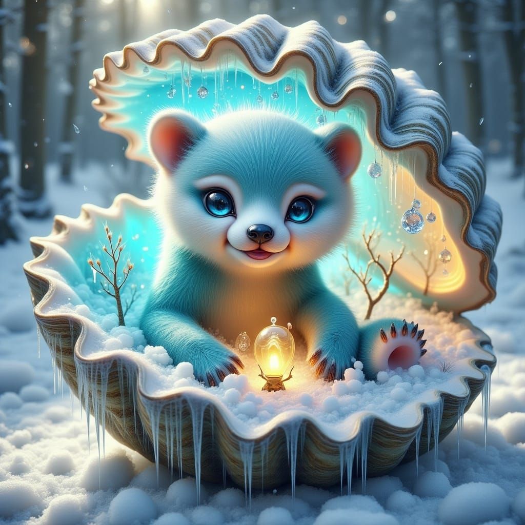 Fantasy Ice Bear