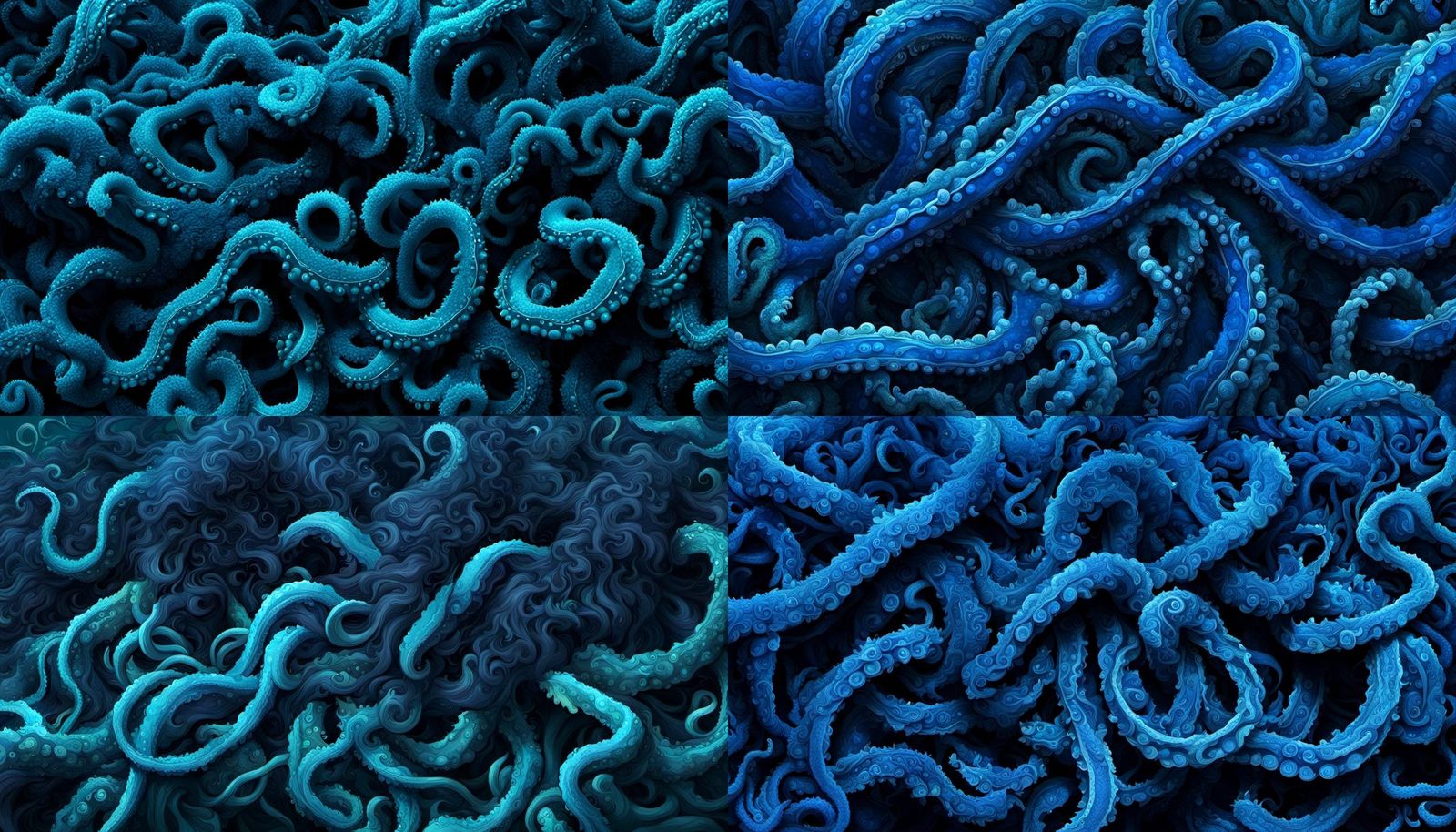 Furry Tentacle Creature: A Surreal AI Creation