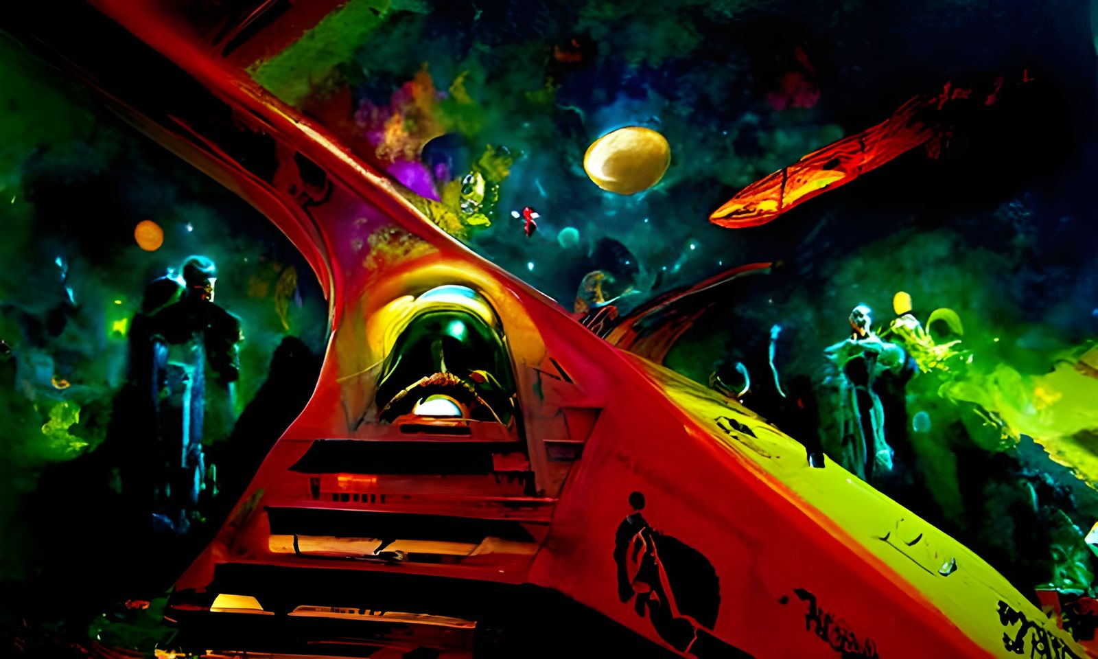 Enterprise on Acid: A Surreal Star Trek Nightmare