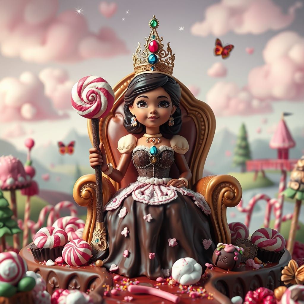 Magical Chocolate Princess in Candy Kingdom
